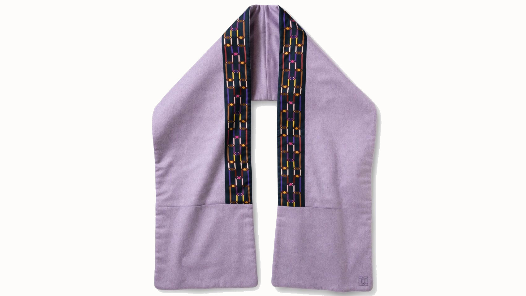 Lilac silk wrap